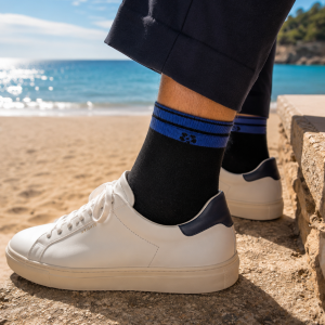 Pack de 3 Paires de Chaussettes Serge Blanco