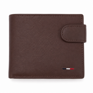 Portefeuille Élégance Marron