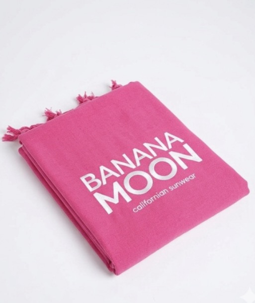 Serviette de Plage Rose Banana Moon – Image 2