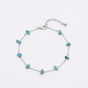 Bracelet de Cheville Turquoise