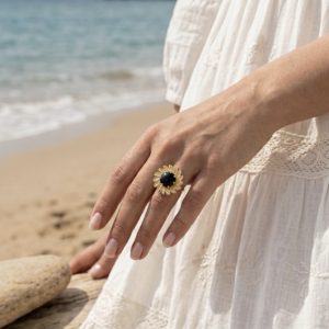 Bague Solaire Noire