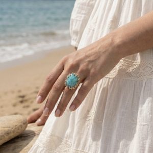Bague pierre naturelle