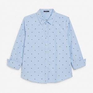 Chemise blouse cœurs